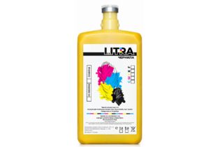 Litra Yellow эко-сольвентные чернила (1л)